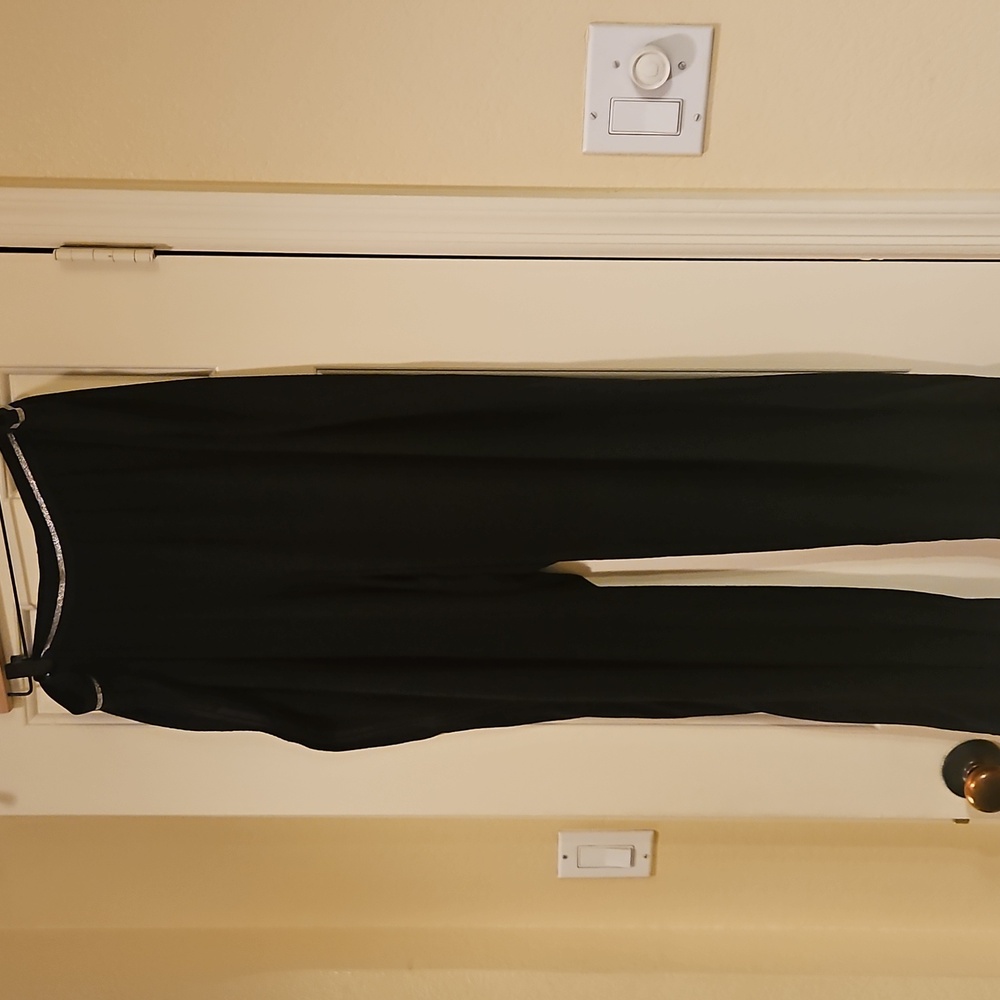 Cacique Black and silver Pajama Pants in size 18/20 - Picture 1 of 8